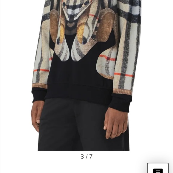 NEW.💕Burberry Dash Thomas Bear check sweater 💕 - Picture 7 of 10